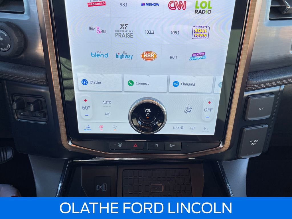 Certified 2023 Ford F150 Lightning Lariat w/ Equipment Group 511A High image 15