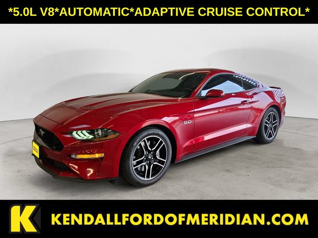 Certified 2021 Ford Mustang GT Premium w/ Ford Safe & Smart Package RWD image 1