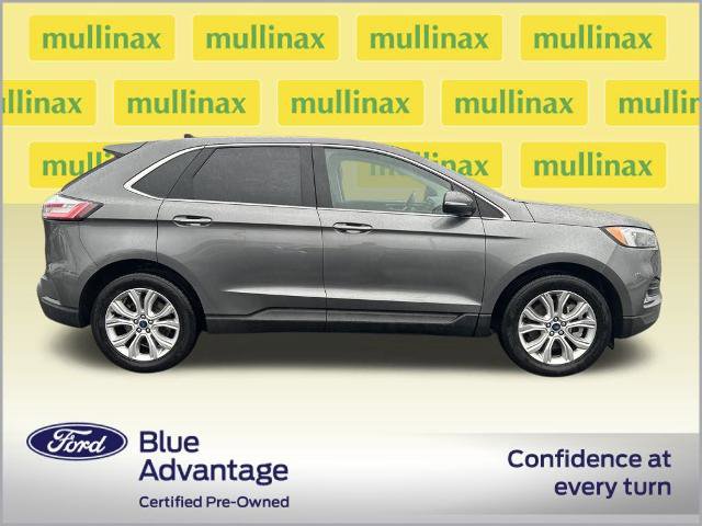 Certified 2022 Ford Edge Titanium w/ Class II Trailer Tow Package image 2