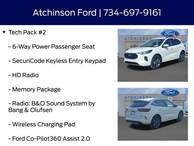 Certified 2023 Ford Escape ST-Line Select w/ Tech Pack #2 AWD/4WD image 17