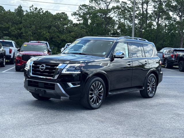 Used 2023 Nissan Armada Platinum w/ Captain's Chairs Package AWD/4WD image 15