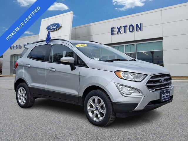Certified 2020 Ford EcoSport SE w/ SE Convenience Package