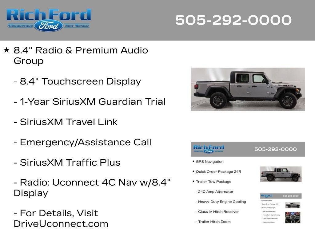 Used 2021 Jeep Gladiator Rubicon AWD/4WD image 33