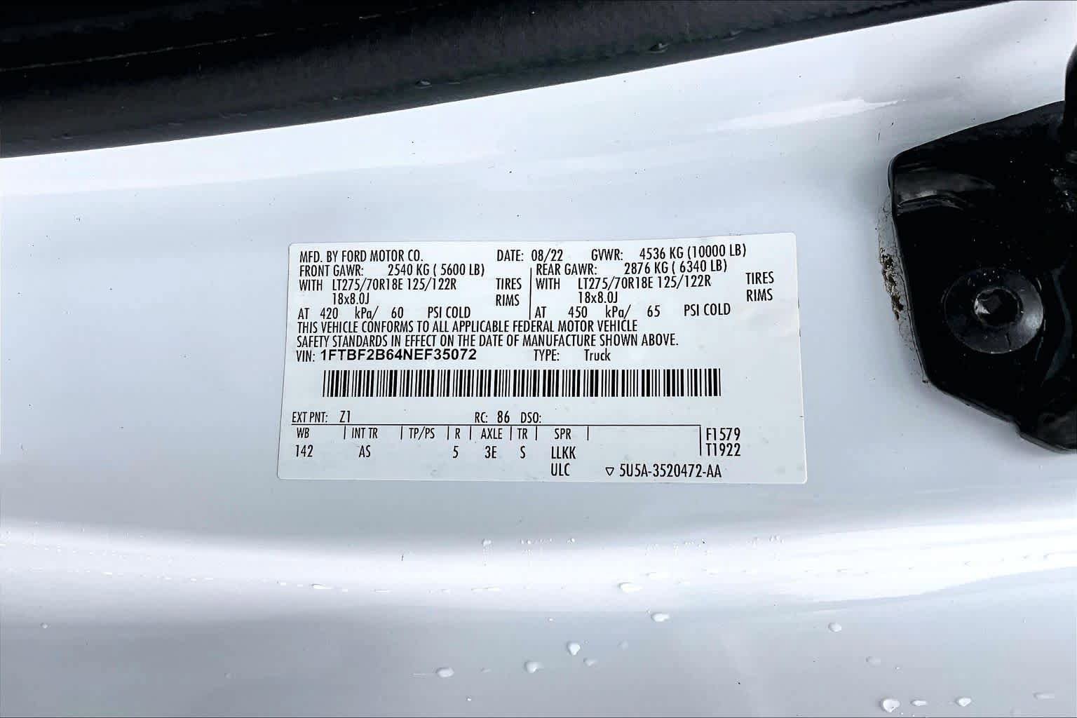 Certified 2022 Ford F250 XL w/ STX Appearance Package AWD/4WD image 32