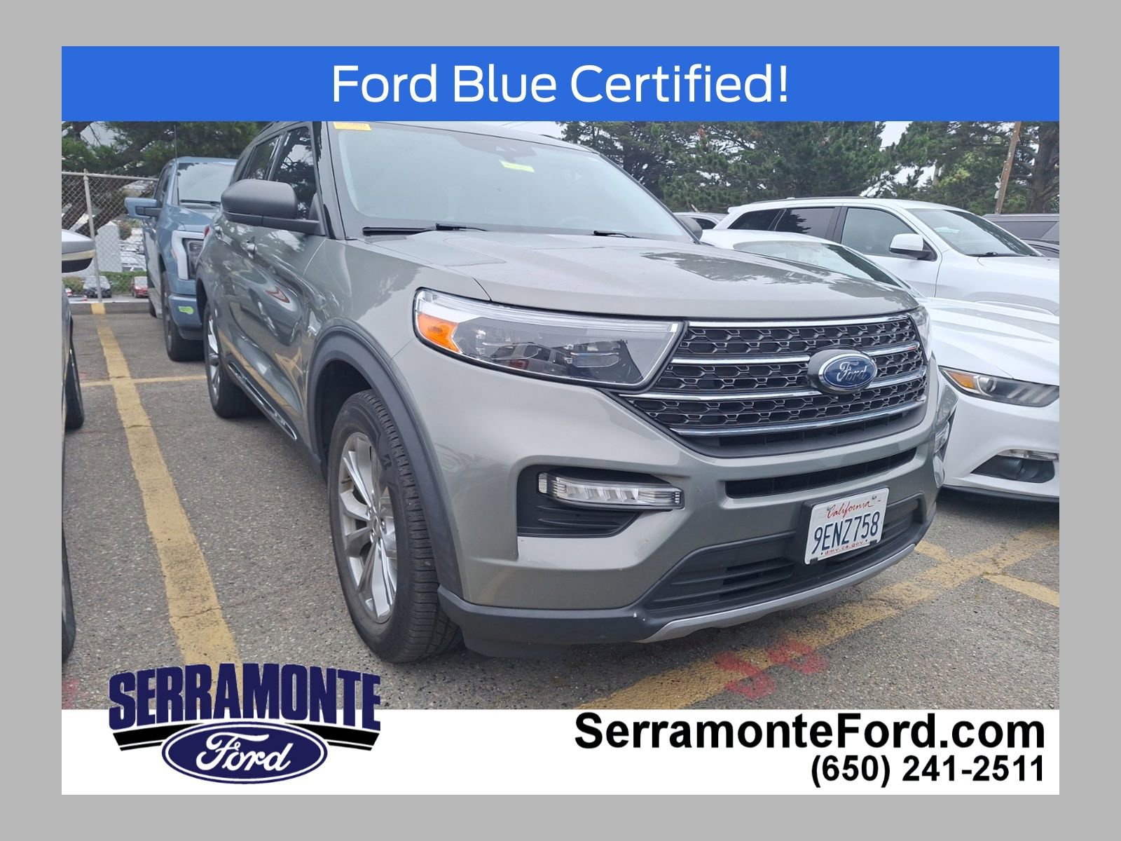 Certified 2020 Ford Explorer XLT w/ Equipment Group 202A AWD/4WD image 1