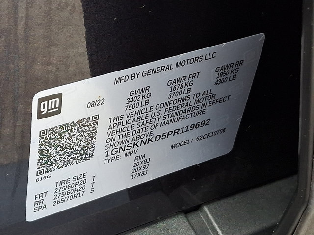 Used 2023 Chevrolet Tahoe LT AWD/4WD image 27