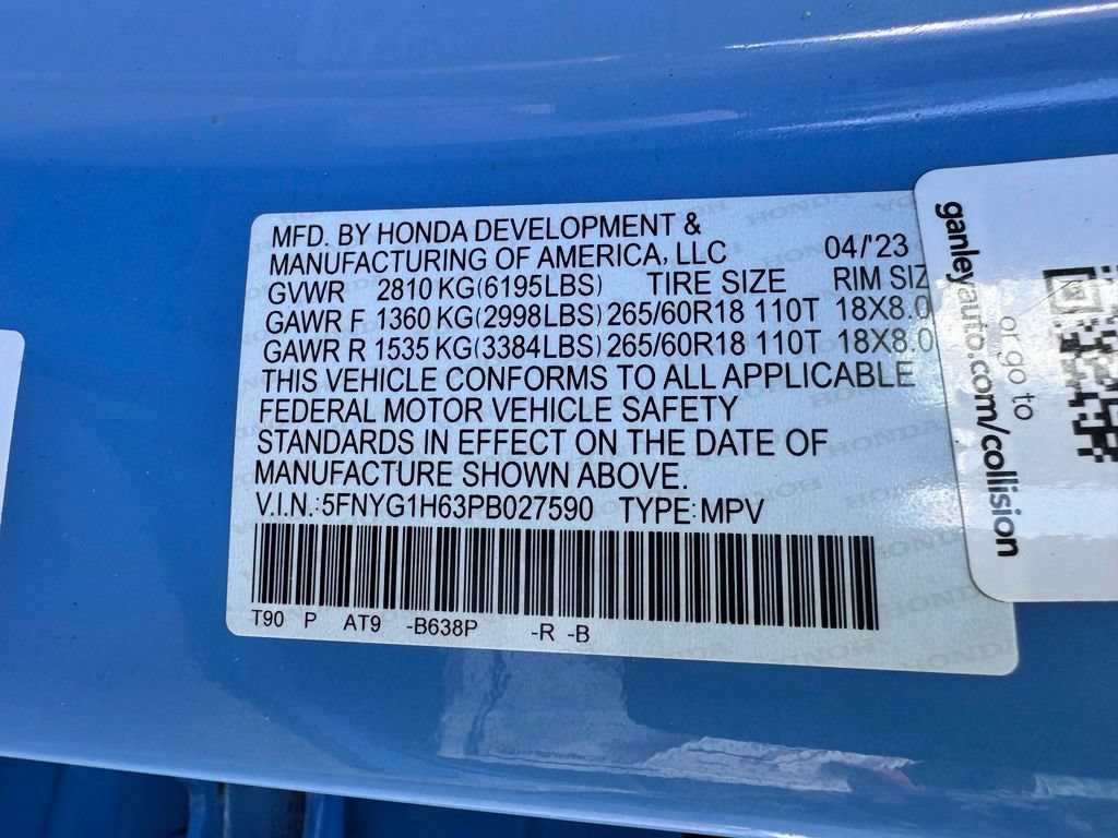 Used 2023 Honda Pilot TrailSport image 48