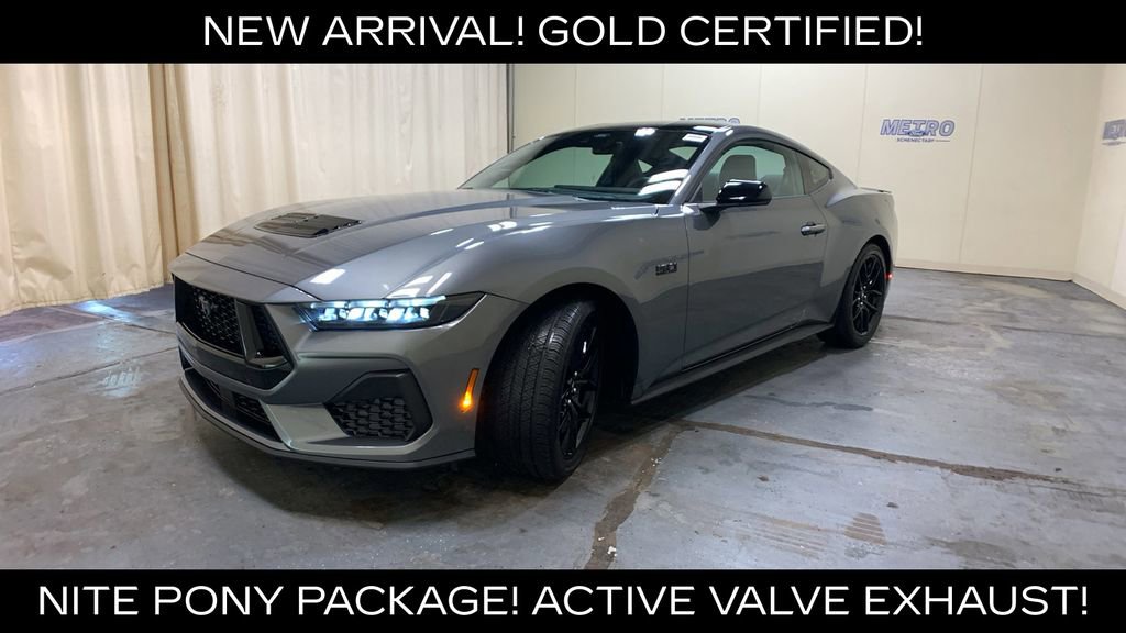 Certified 2025 Ford Mustang GT Premium w/ Mustang Nite Pony Package RWD image 7