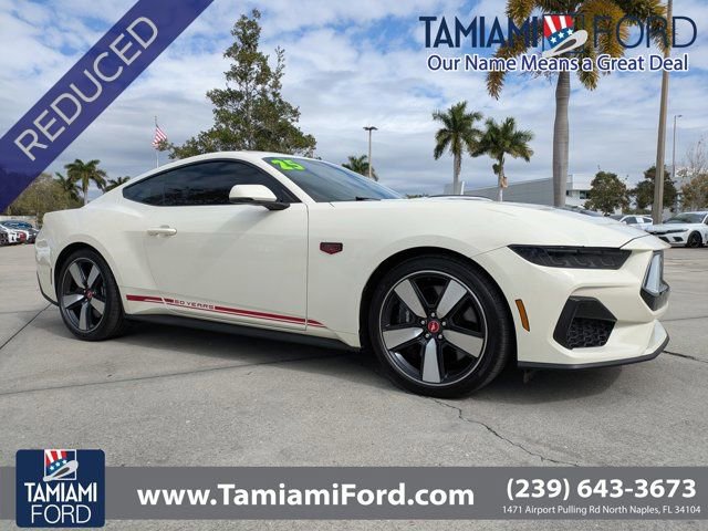 Certified 2025 Ford Mustang GT Premium w/ 60th Anniversary Package