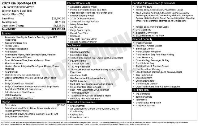 Used 2023 Kia Sportage EX FWD image 25