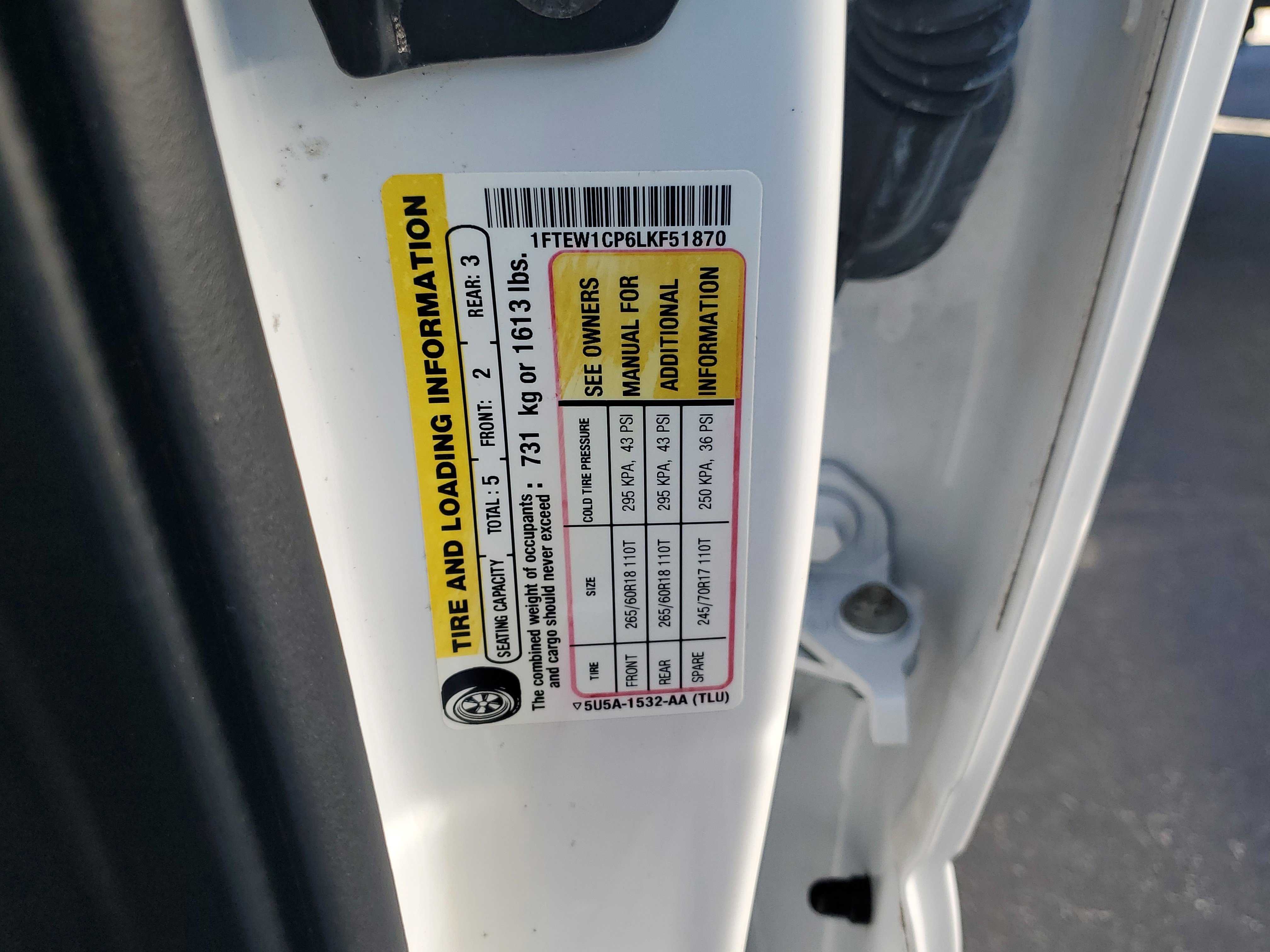 Certified 2020 Ford F150 XLT w/ Equipment Group 302A Luxury image 31