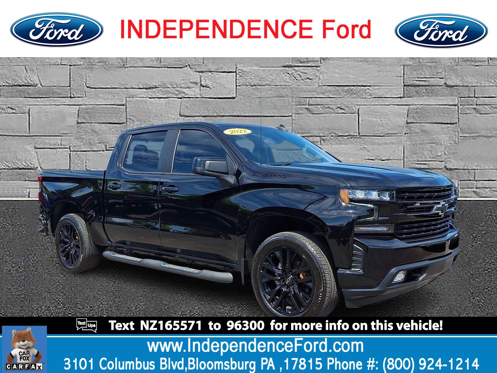 Used 2022 Chevrolet Silverado 1500 RST w/ Rally Edition AWD/4WD image 1