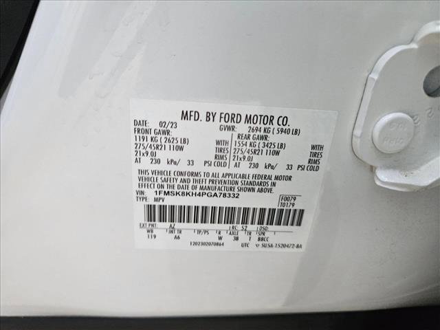 Certified 2023 Ford Explorer ST-Line w/ Class IV Trailer Tow Package AWD/4WD image 19