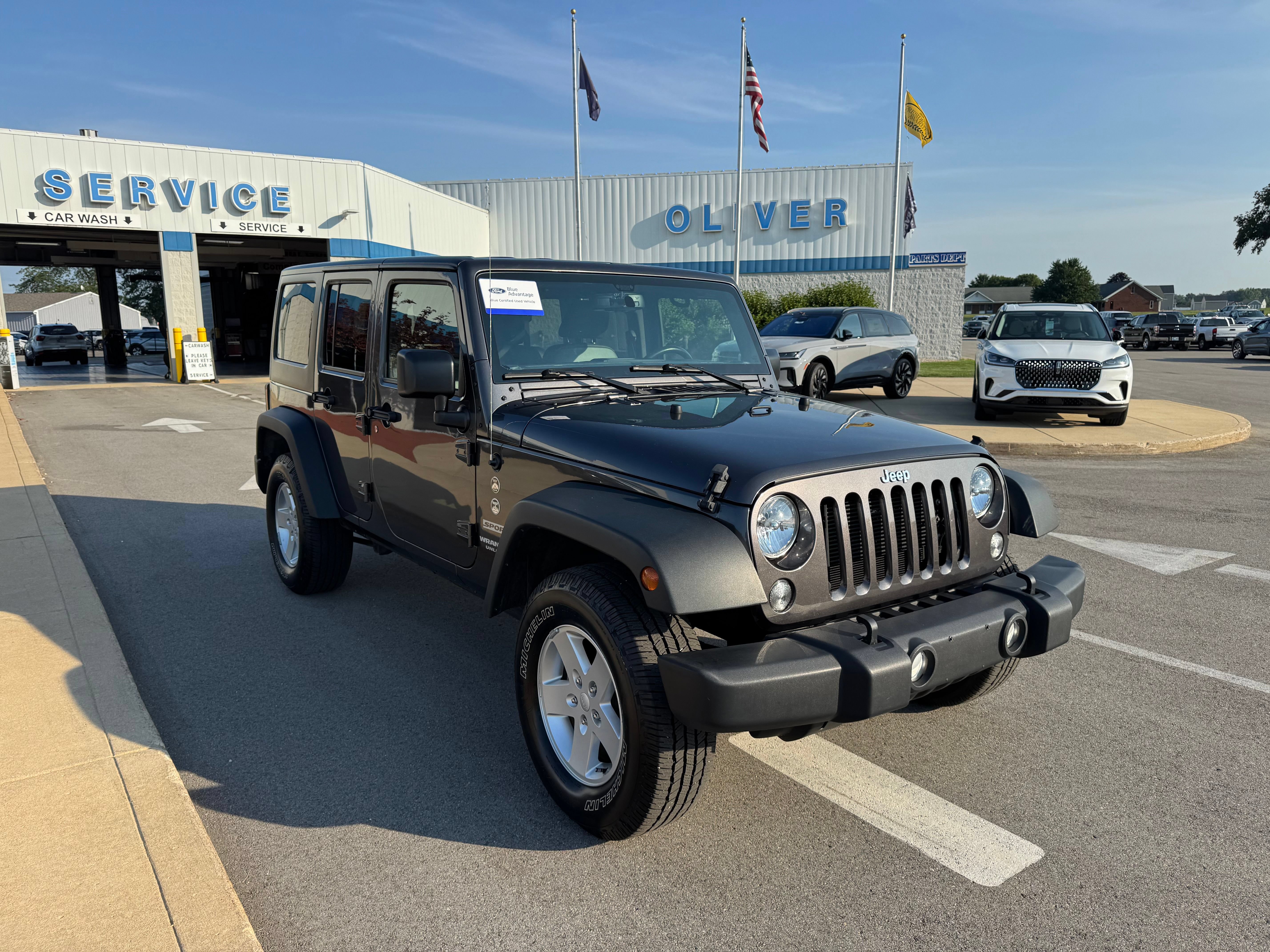 Used 2017 Jeep Wrangler Unlimited Sport w/ Quick Order Package 24S