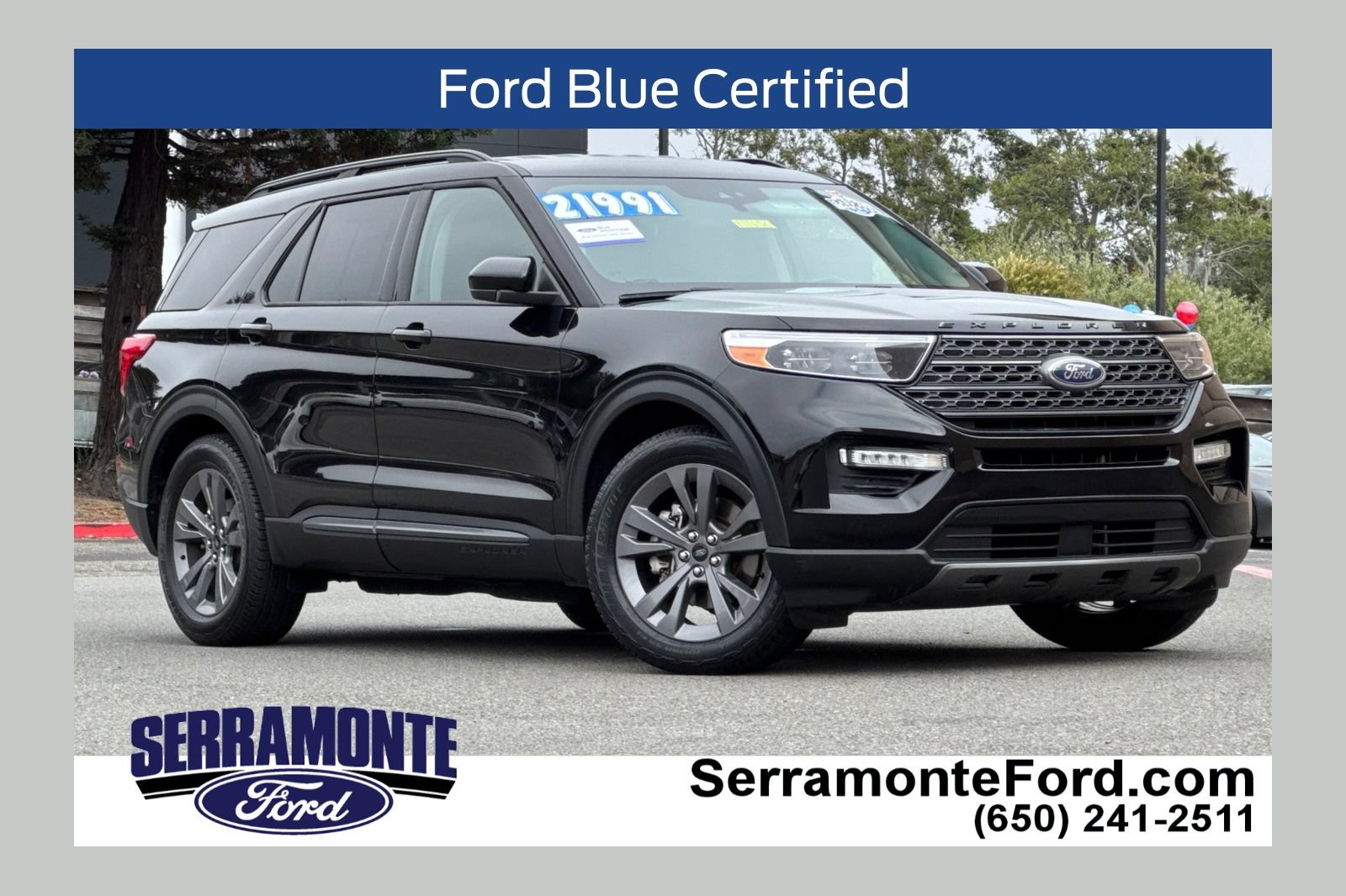Certified 2022 Ford Explorer XLT w/ Equipment Group 202A