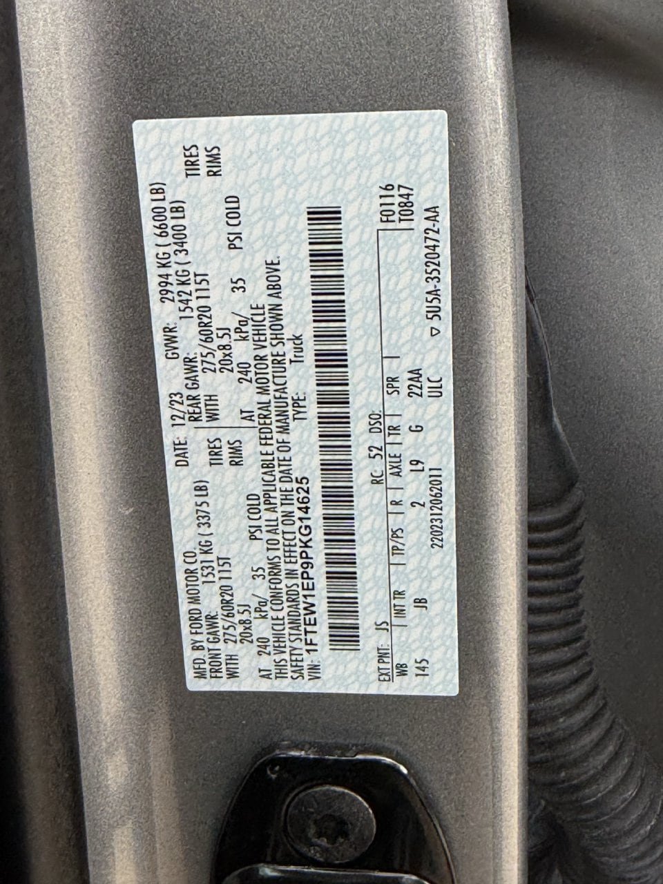 Certified 2023 Ford F150 XL w/ STX Appearance Package AWD/4WD image 28