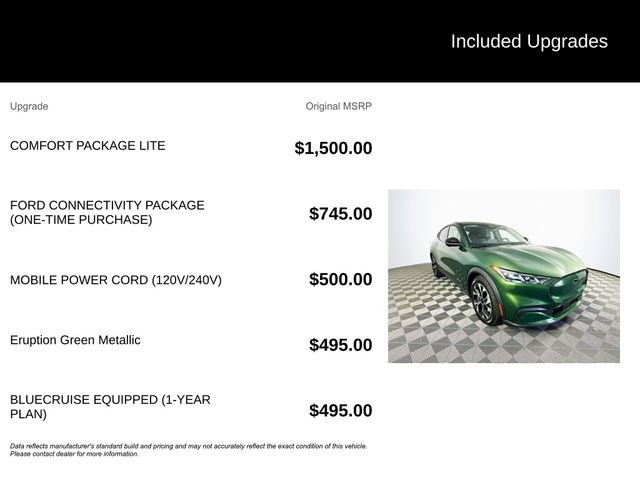Certified 2025 Ford Mustang Mach-E Select w/ Comfort Package Lite AWD/4WD image 6