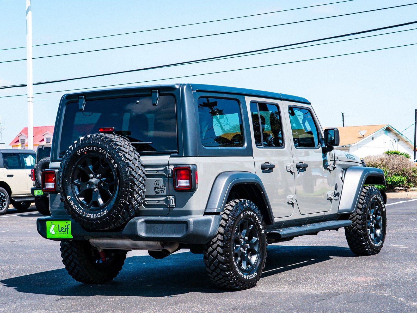 Used 2021 Jeep Wrangler Unlimited Sport AWD/4WD image 4