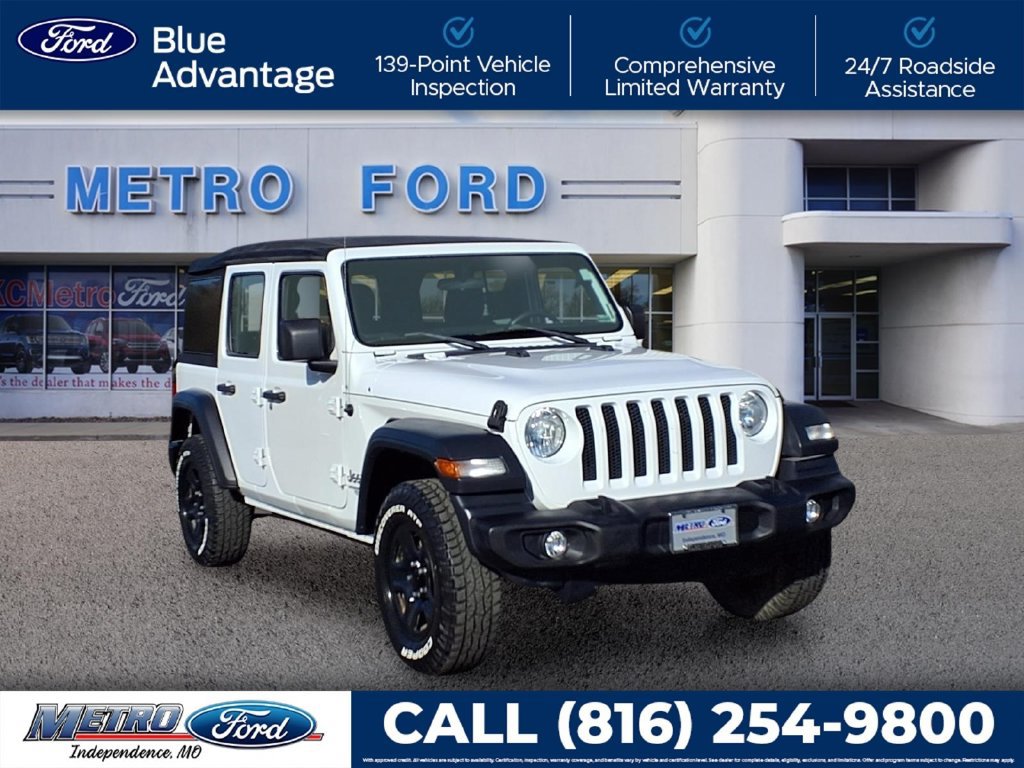 Used 2018 Jeep Wrangler Unlimited Sport AWD/4WD image 1