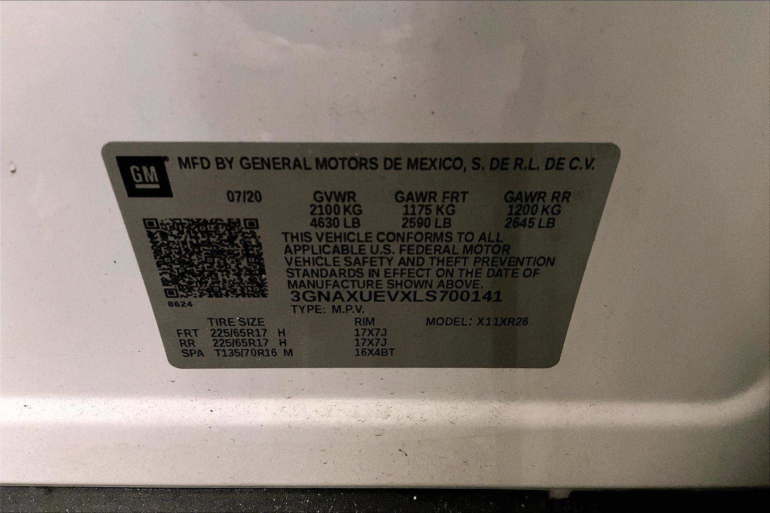 Used 2020 Chevrolet Equinox LT image 32