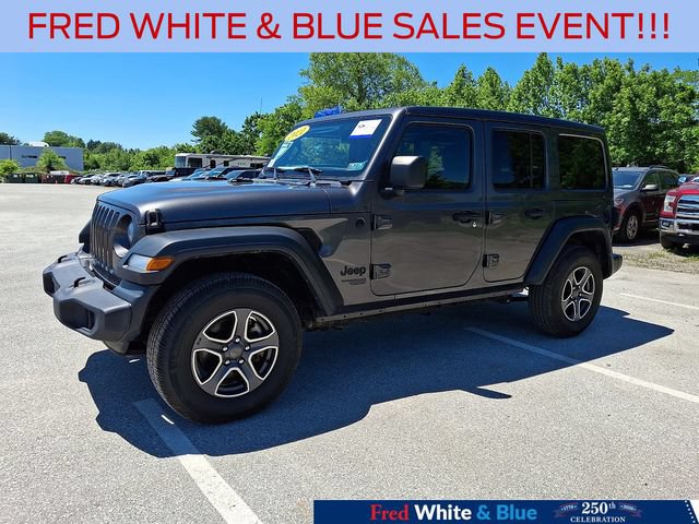 Used 2021 Jeep Wrangler Unlimited Sport w/ Sun And Sound Package AWD/4WD image 5
