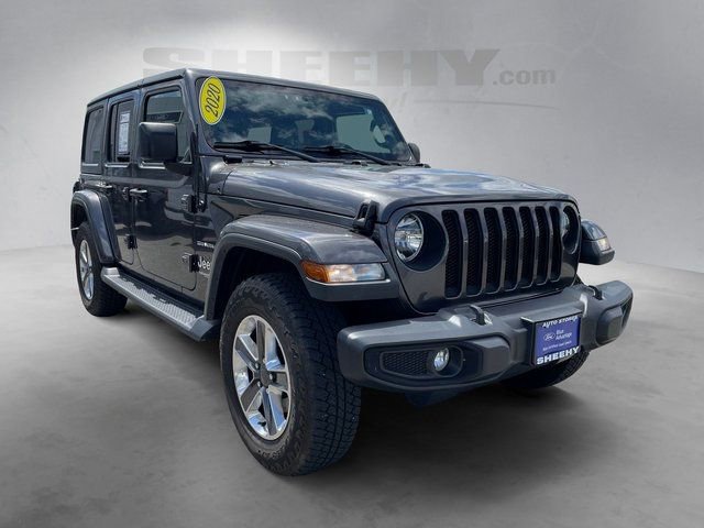 Used 2020 Jeep Wrangler Unlimited Sahara w/ Cold Weather Group AWD/4WD image 2