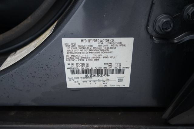Certified 2020 Ford EcoSport Titanium AWD/4WD image 19