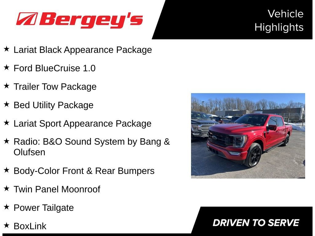 Certified 2023 Ford F150 Lariat w/ Equipment Group 502A High image 8