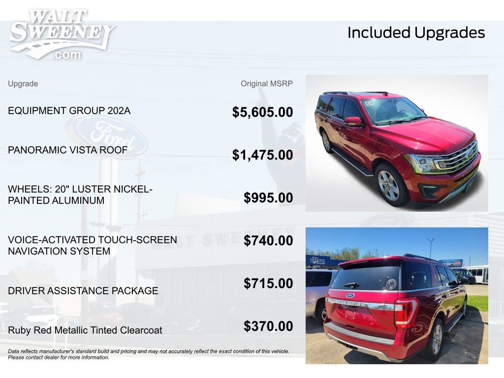 Certified 2019 Ford Expedition XLT w/ Equipment Group 202A image 5