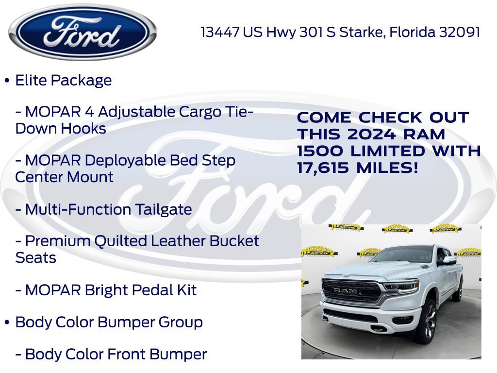 Used 2024 RAM 1500 Limited AWD/4WD image 30