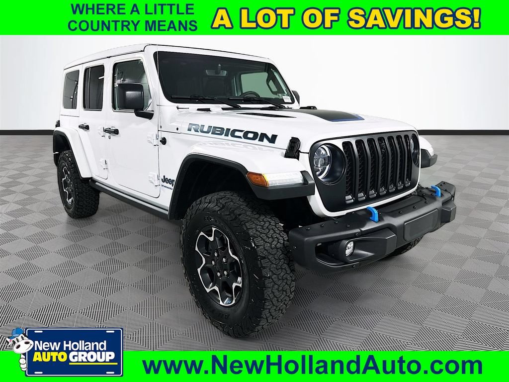 Used 2023 Jeep Wrangler Unlimited Rubicon 4xe w/ Steel Bumper Group AWD/4WD video 1