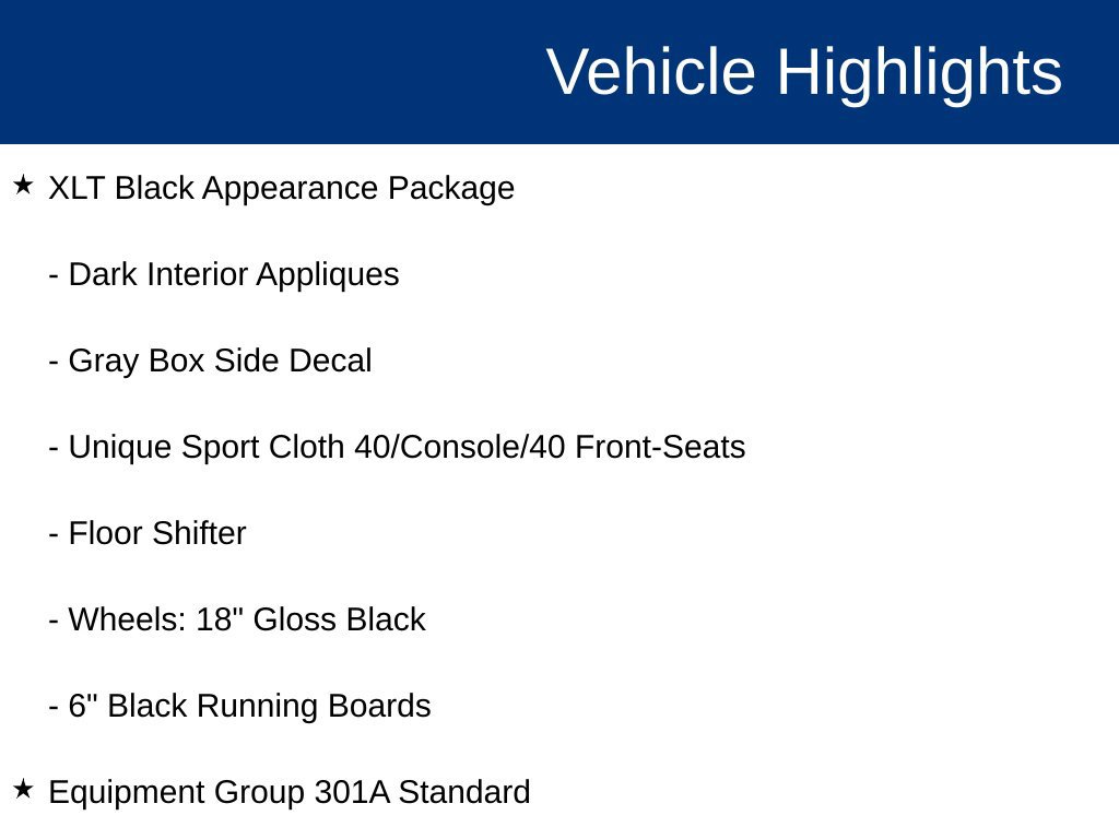 Certified 2024 Ford F150 XLT w/ XLT Black Appearance Package AWD/4WD image 20