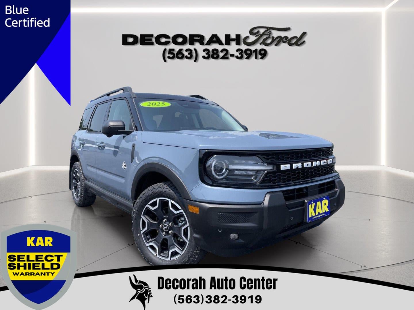 Certified 2025 Ford Bronco Sport Outer Banks w/ Outer Banks Tech Package+