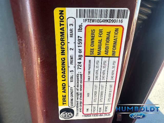 Certified 2017 Ford F150 Lariat w/ Equipment Group 502A Luxury AWD/4WD image 28