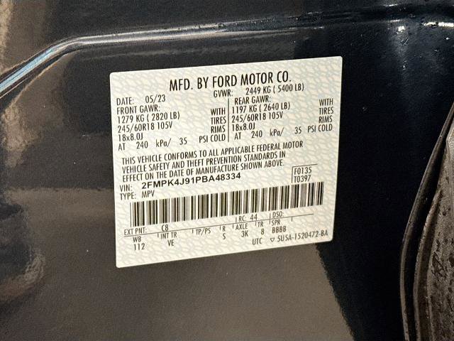 Certified 2023 Ford Edge SEL AWD/4WD image 22