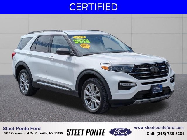 Certified 2023 Ford Explorer XLT w/ Equipment Group 202A