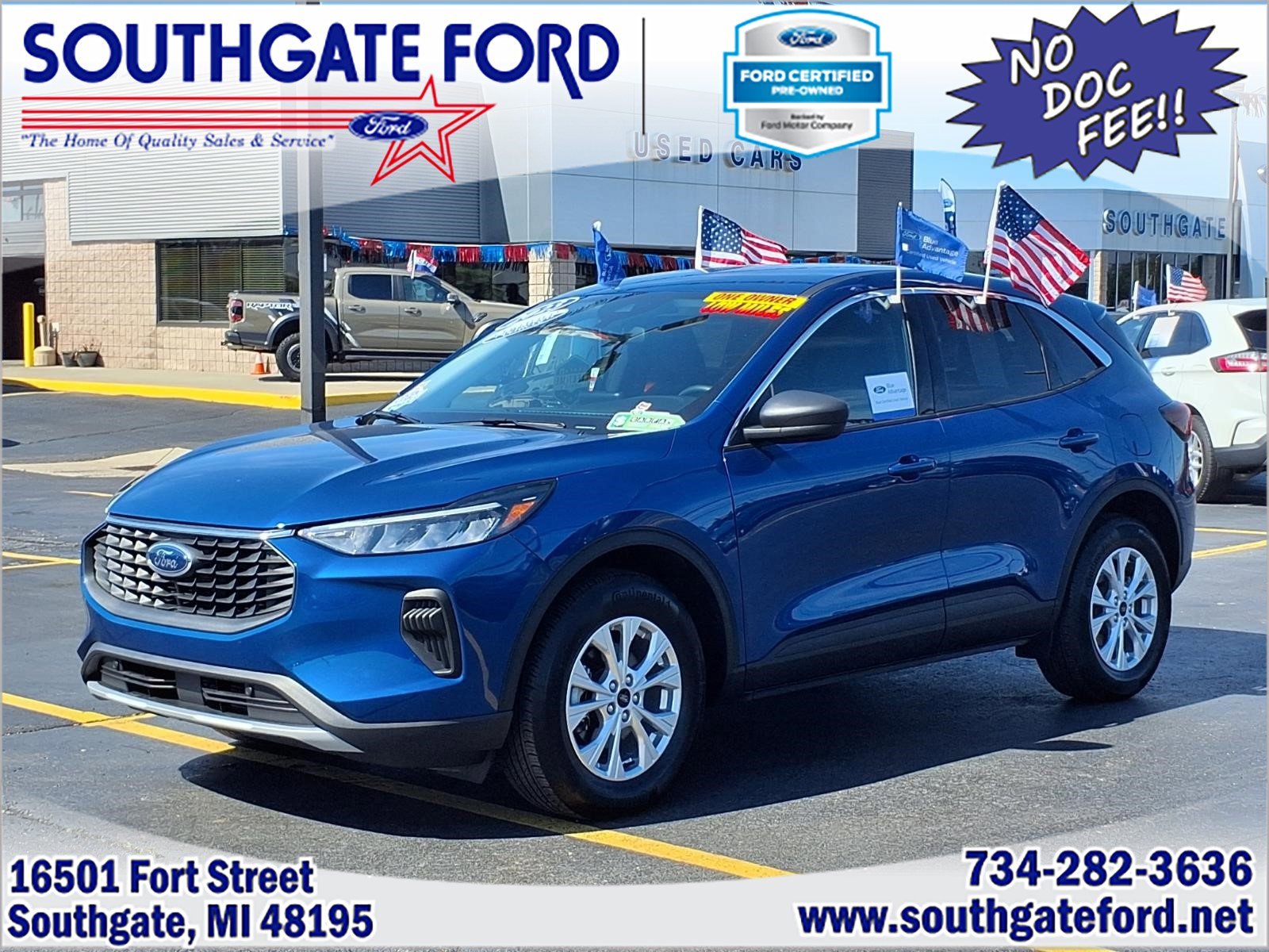 Certified 2023 Ford Escape Active