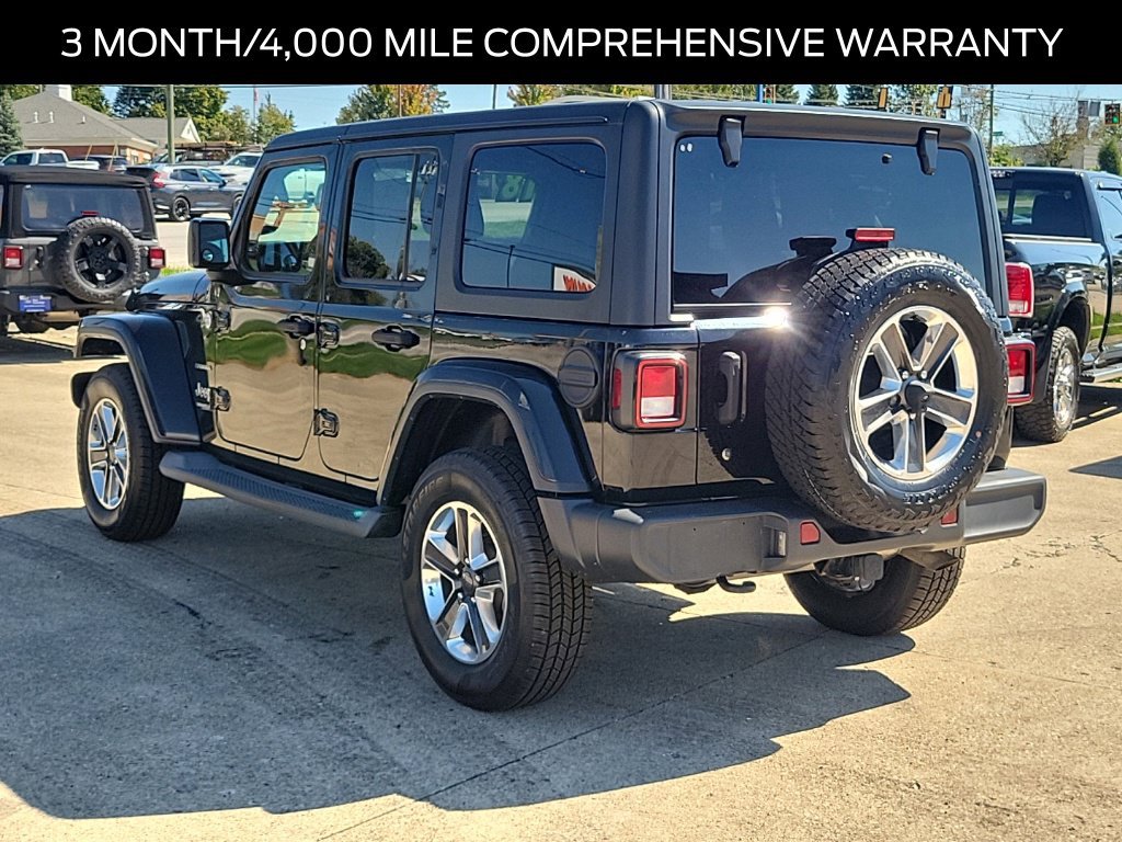 Used 2018 Jeep Wrangler Unlimited Sahara w/ Cold Weather Group AWD/4WD image 3