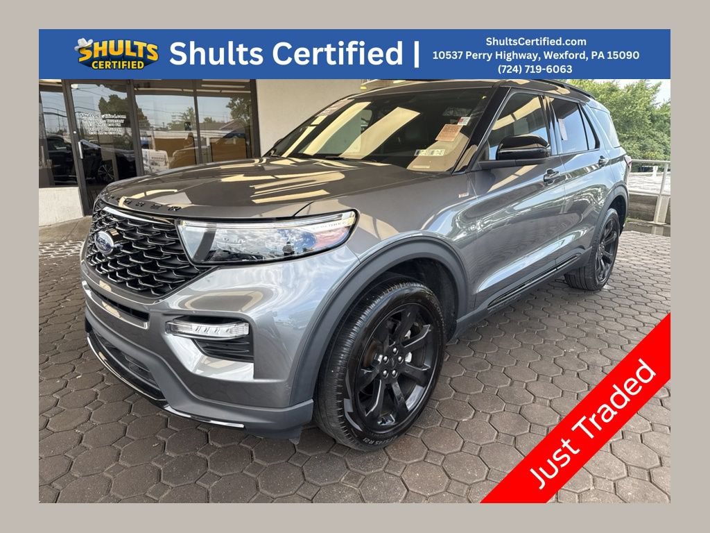 Certified 2024 Ford Explorer ST-Line w/ Class IV Trailer Tow Package