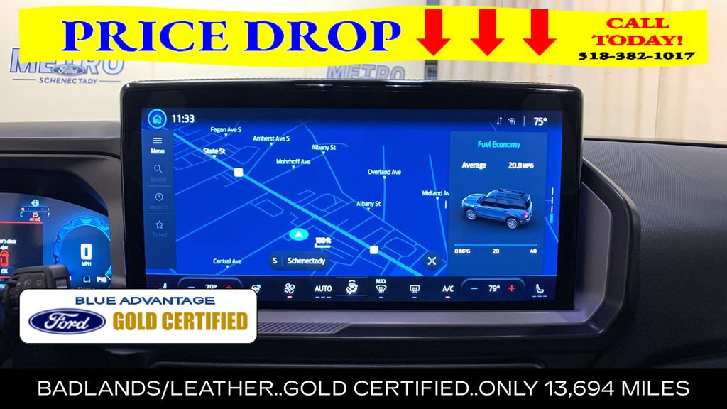 Certified 2025 Ford Bronco Sport Badlands w/ Badlands Tech Package AWD/4WD image 34