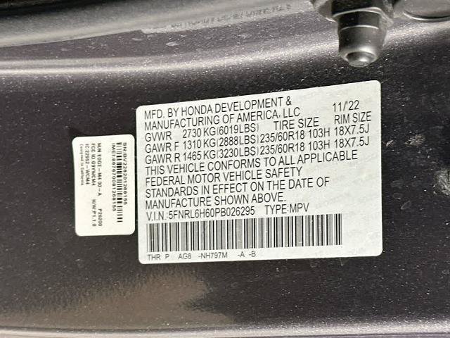 Used 2023 Honda Odyssey EX-L image 22