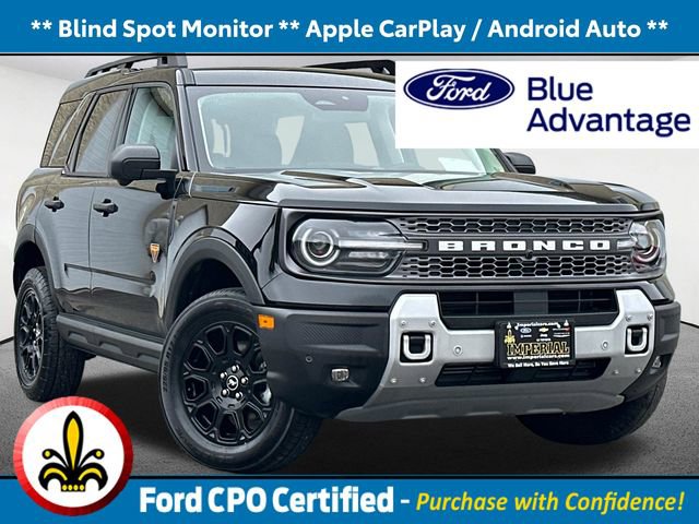 Certified 2025 Ford Bronco Sport Badlands AWD/4WD video 1