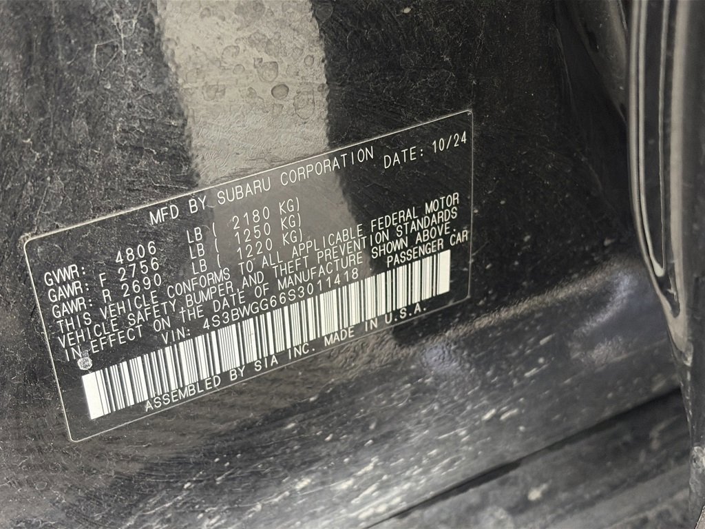 Used 2025 Subaru Legacy Sport image 9