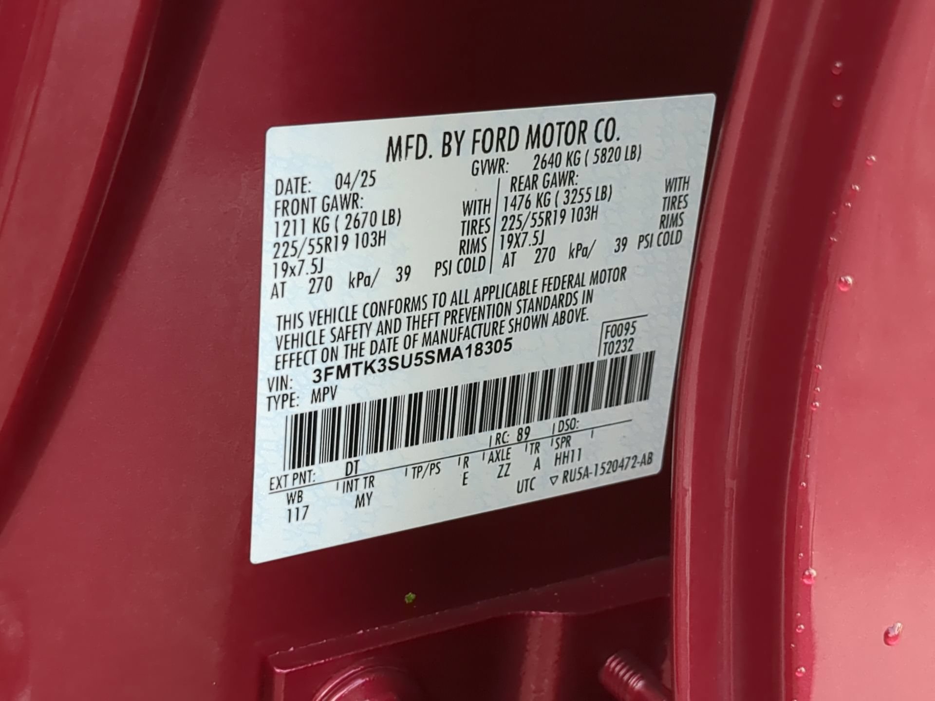 Certified 2025 Ford Mustang Mach-E Premium AWD/4WD image 72