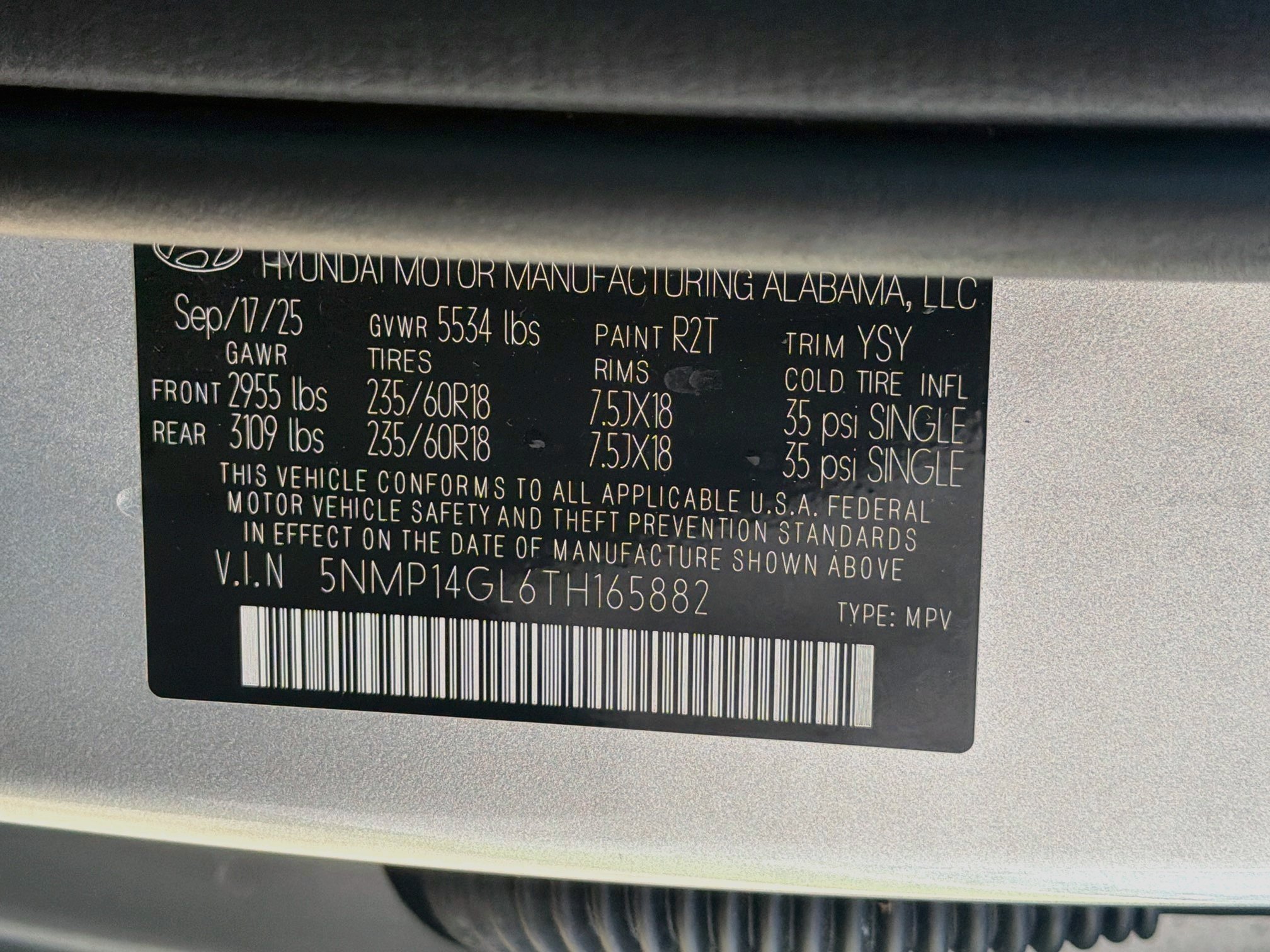 Used 2026 Hyundai Santa Fe SE FWD image 30