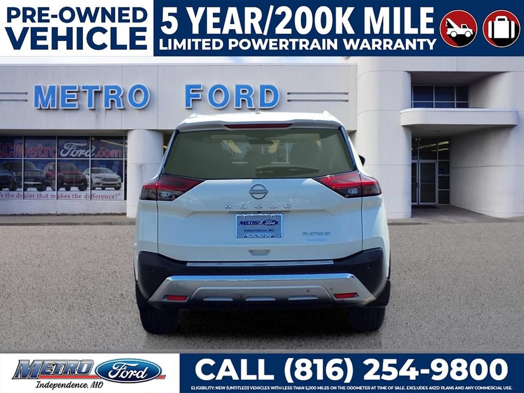 Used 2022 Nissan Rogue Platinum w/ Head-Up Display Package FWD image 4