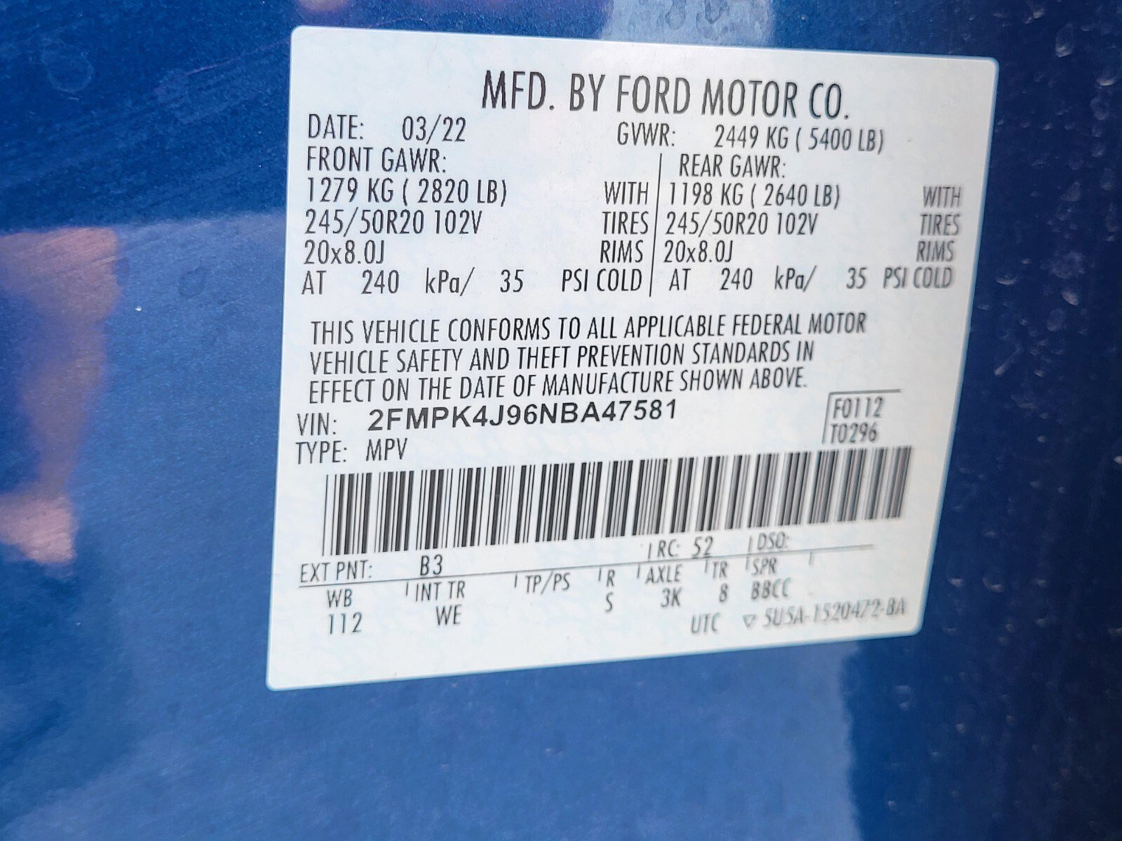 Certified 2022 Ford Edge ST-Line w/ Class II Trailer Tow Package AWD/4WD image 33