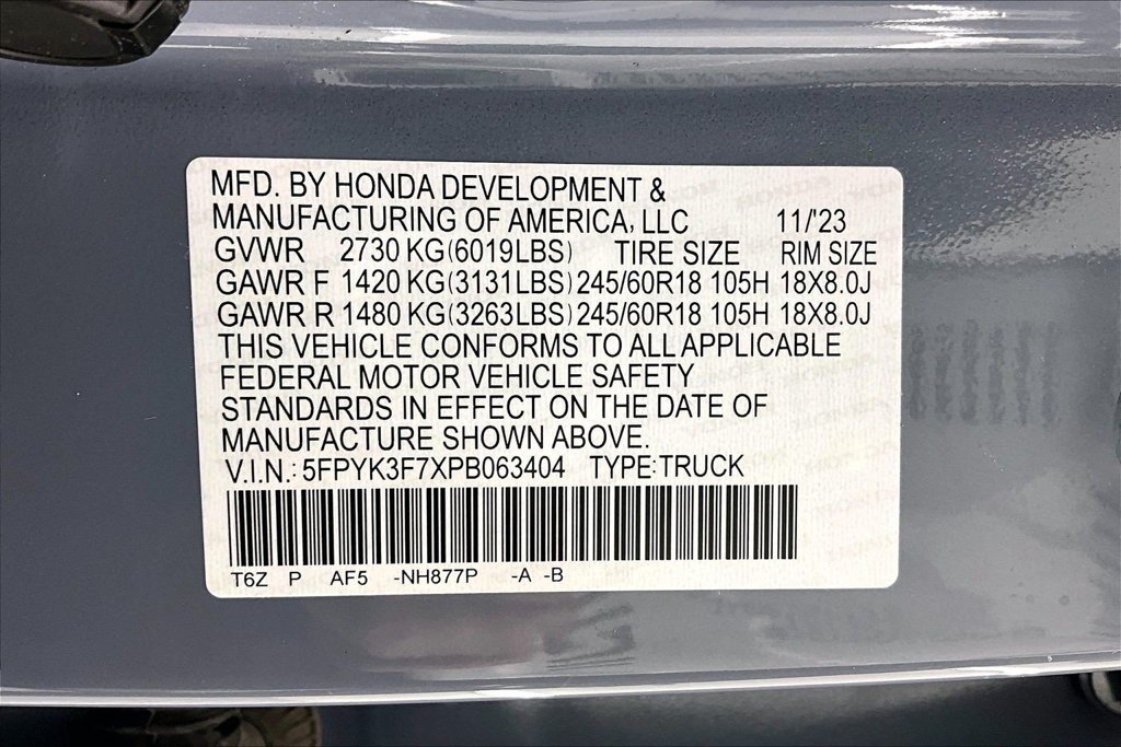 Used 2023 Honda Ridgeline RTL-E image 35
