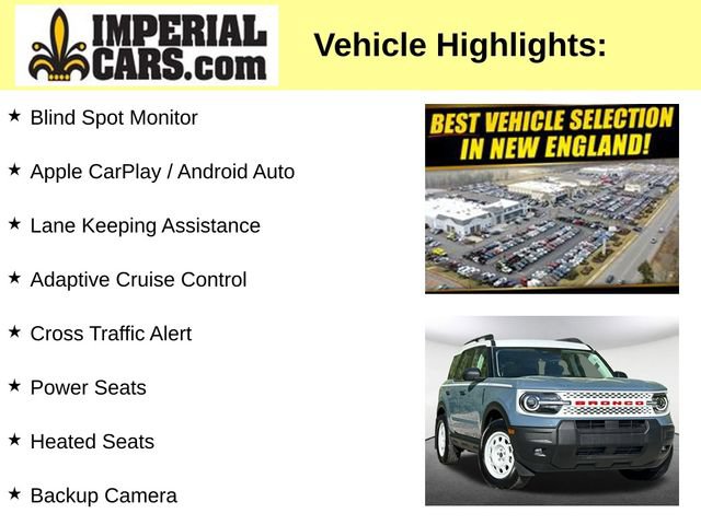 Certified 2025 Ford Bronco Sport Heritage w/ Convenience Package AWD/4WD image 5