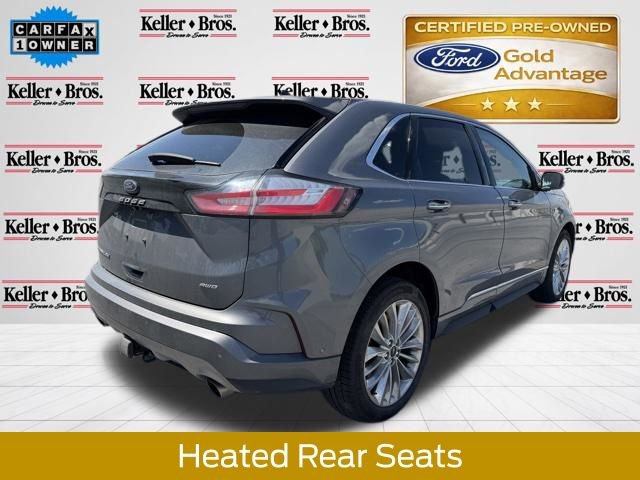 Certified 2021 Ford Edge Titanium w/ Equipment Group 301A AWD/4WD image 8